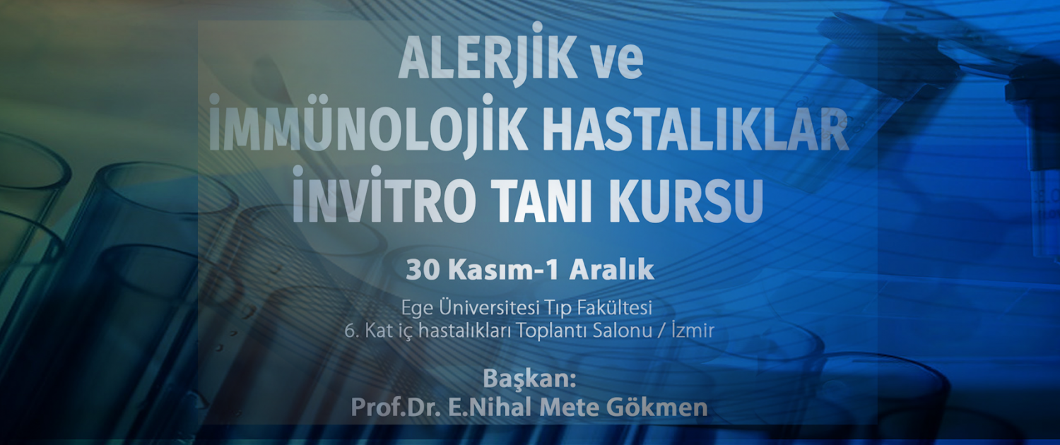 Alerjik ve immünolojik hastalıklar invitro tanı kursu