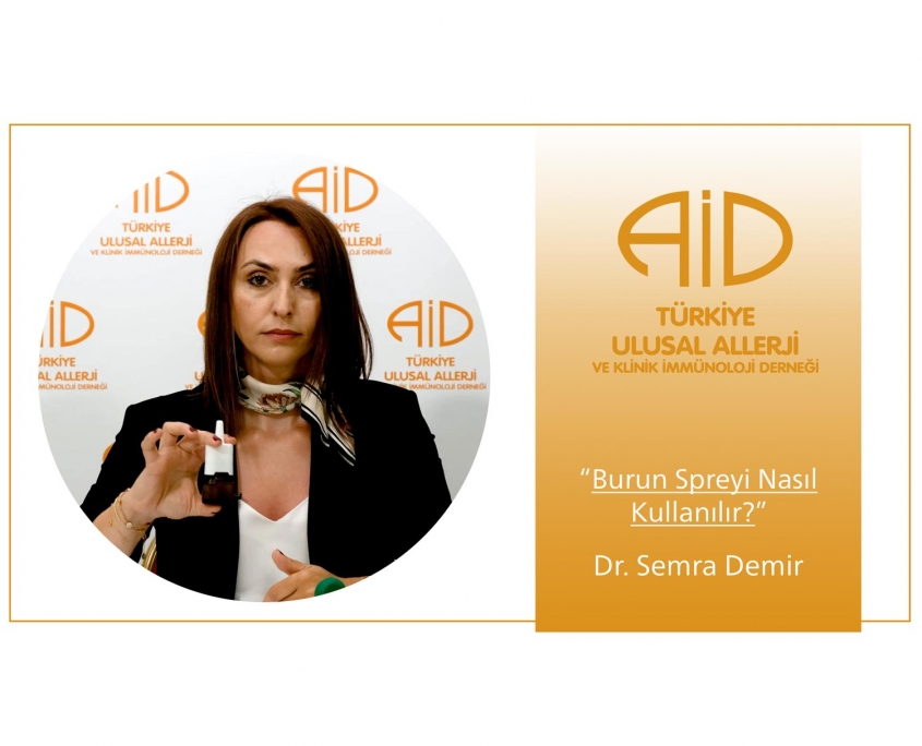 Dr. Semra Demir Burun Spreyi kullanımını anlatıyor