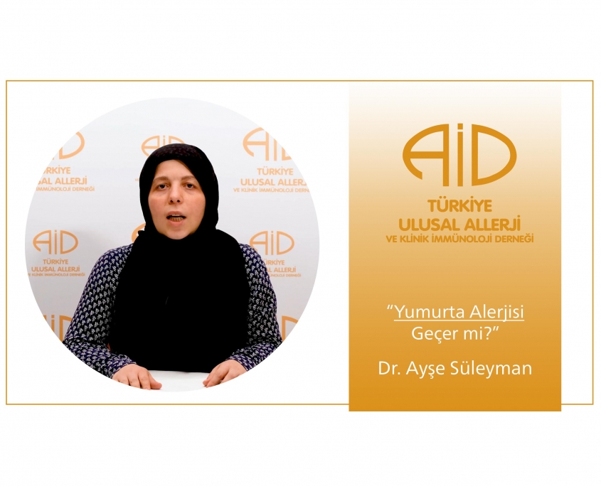 Dr. Ayşe Süleyman - Yumurta Alerjisi Geçer mi?