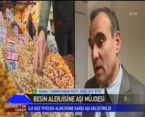 Besin Alerjisine Aşı Müjdesi - Kanal 7 Haber